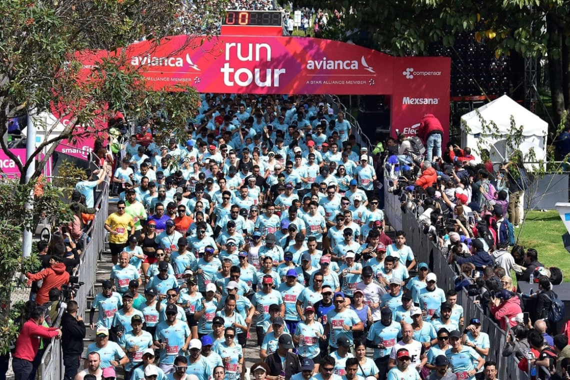 RunTour Avianca 2024, 10k donde 'volaron' los tiempos