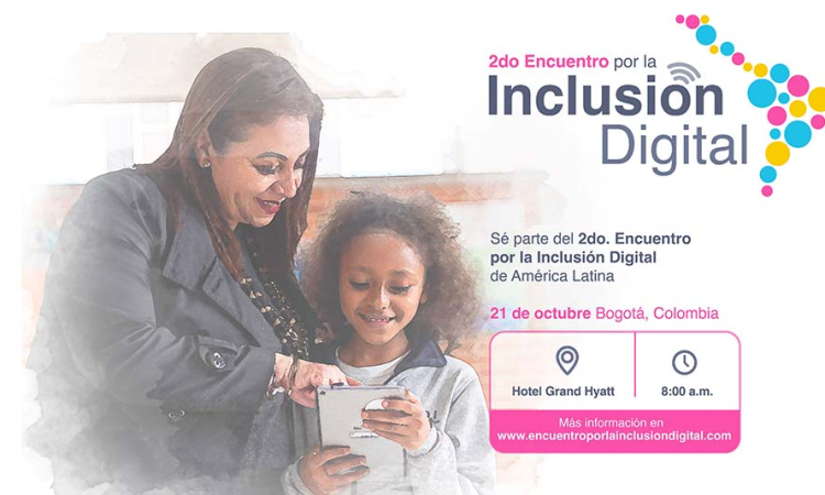 Encuentro de Inclusión digital, para cerrar las brechas de digitalización