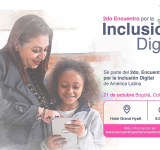 Encuentro de Inclusión digital, para cerrar las brechas de digitalización