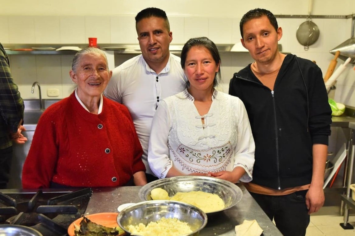 Arepa de maíz con calabaza, ganó el Premio Nacional de Cocinas Tradicionales