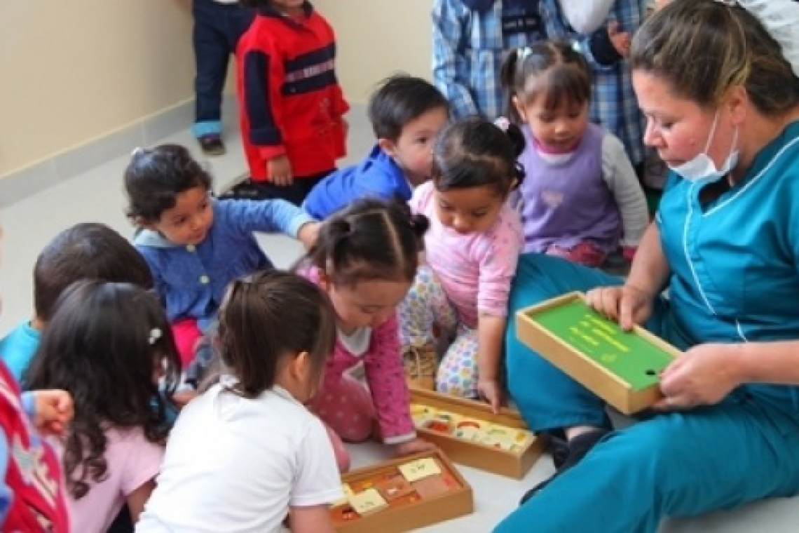 'Tilín, tilín, lleva tu niña o niño al jardín