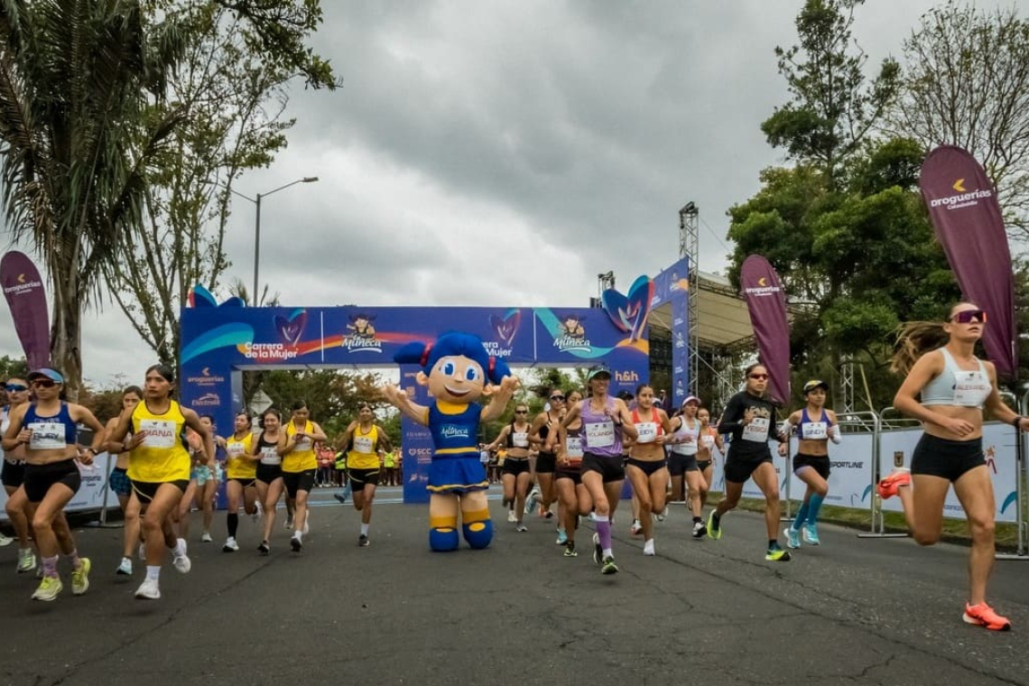 Domingo de Carrera de la Mujer en el Parque Simón Bolívar