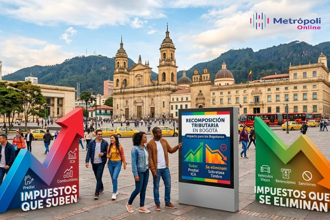 Recomposición tributaria en Bogotá: Impuestos que suben, otros se eliminan