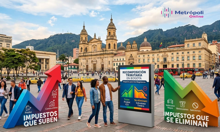 Recomposición tributaria en Bogotá: Impuestos que suben, otros se eliminan