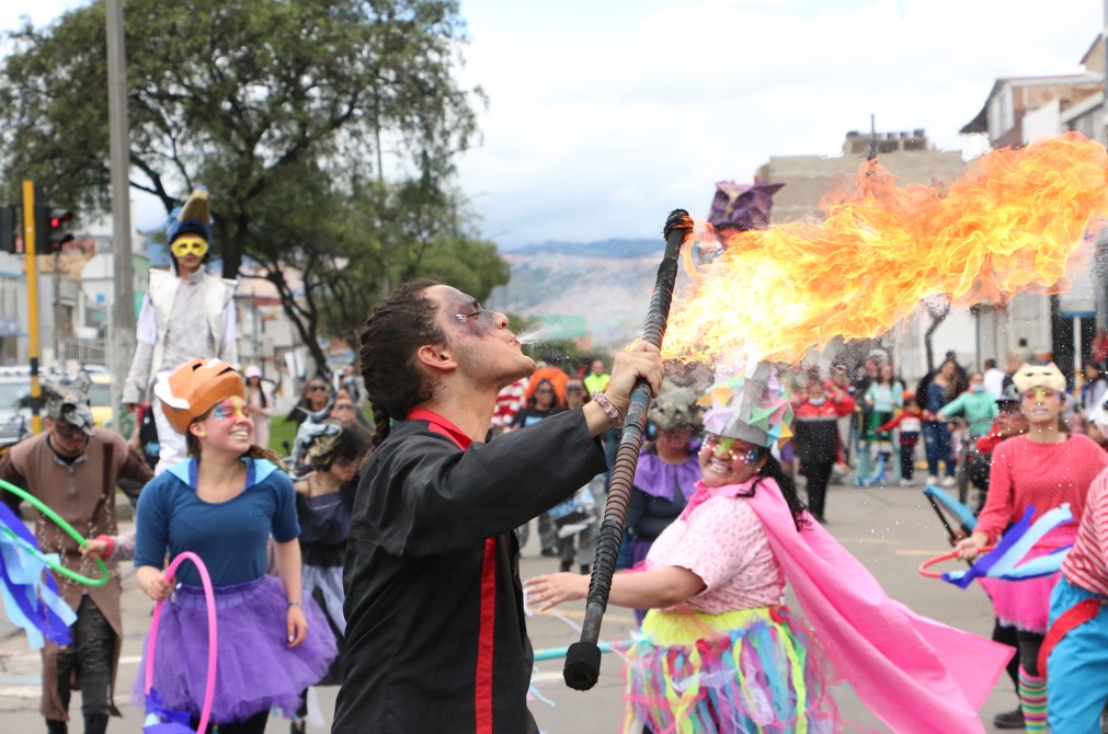 El teatro se toma las calles de Bogotá