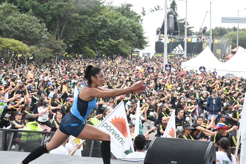 La media maratón de Bogotá presentó los recorridos oficiales